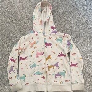 Cat & Jack Cream Pink Hoodie Sweatshirt